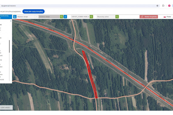 bocheński, Rzezawa, Jodłówka, 1,27ha działka rolna wzdłuż drogi Jodłówka